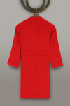 Damen-Bademantel Baumwolle Smart Rot, S / M (1)