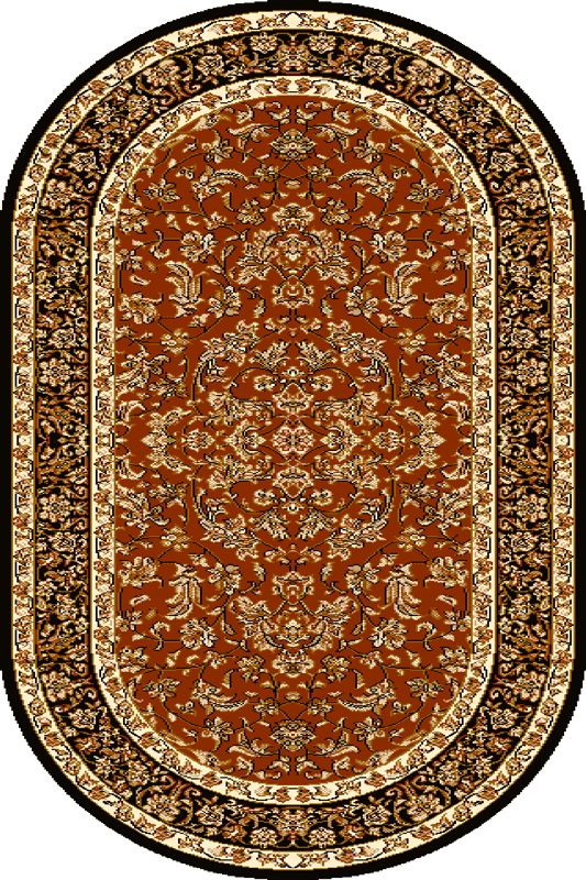 Teppich Wilton Fatima Oval Rost