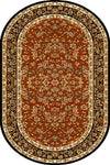 Teppich Wilton Fatima Oval Rost