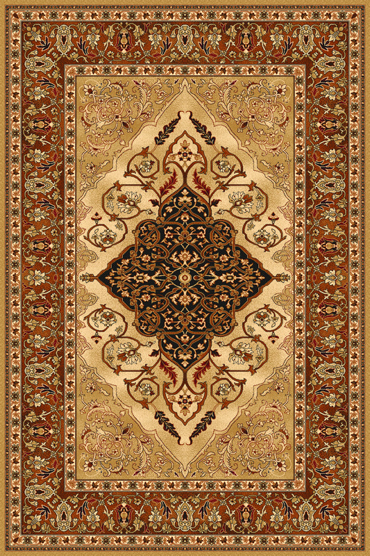 Teppich Wilton Leyla Oval Amber