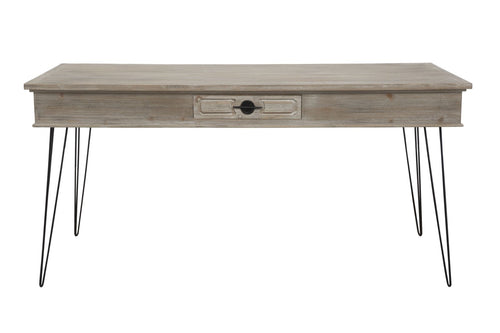 Esstisch mit 2 schubladen Saigon Natürlich (1)