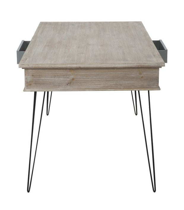 Esstisch mit 2 schubladen Saigon Natürlich (5)