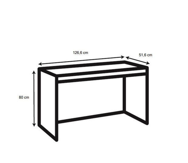 Schreibtisch Miso Schwarz (7)
