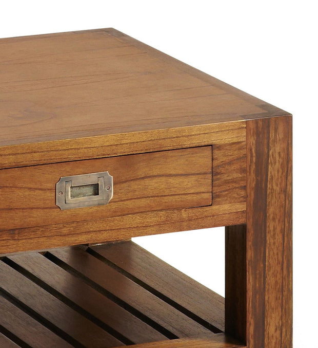 Couchtisch mit 1 schublade Centro Star Square Nussbaum (1)