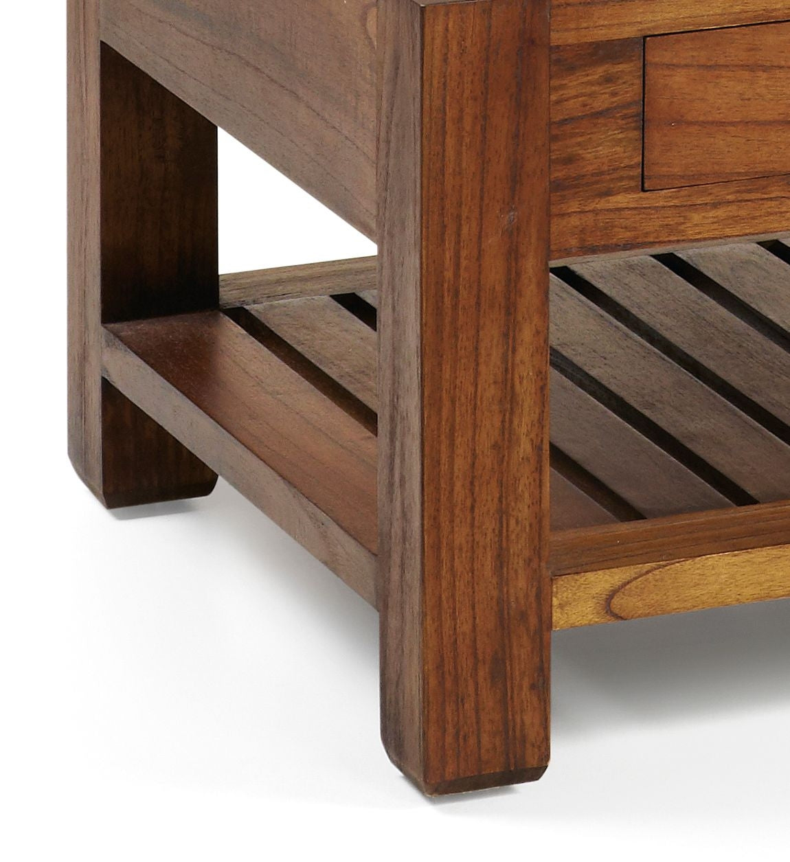 Couchtisch mit 1 schublade Centro Star Square Nussbaum (2)