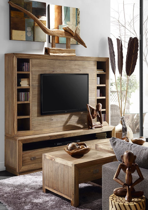 Couchtisch mit 1 schublade Merapi Natürlich (1)