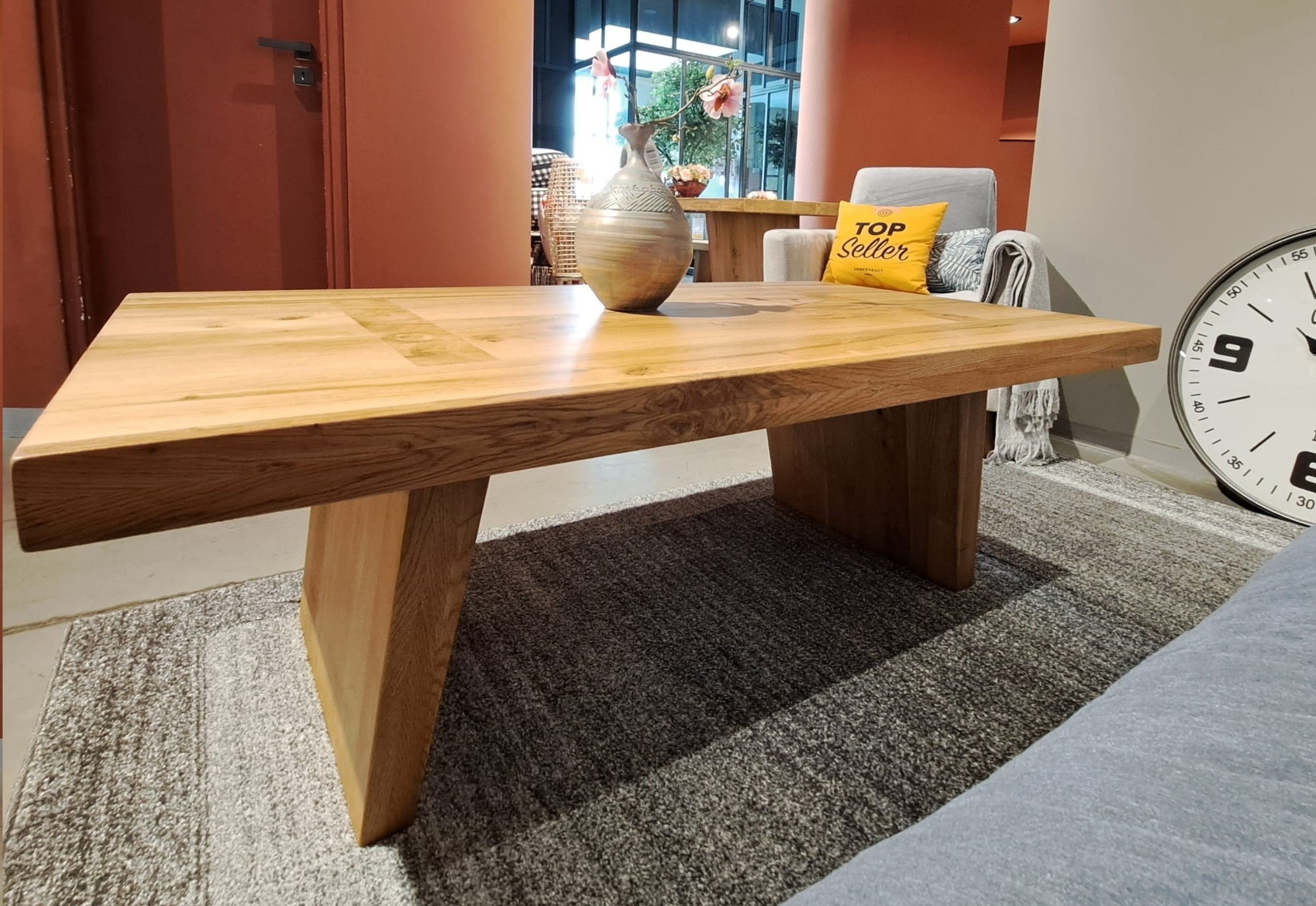 Couchtisch aus Wildeiche Pantano Nobil Regular Eiche (3)