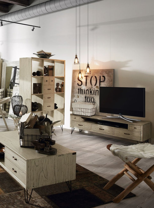 Couchtisch mit 2 schubladen Muria Eiche (1)