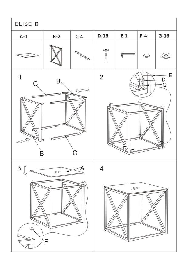 Couchtisch Elisabett B Grau (1)
