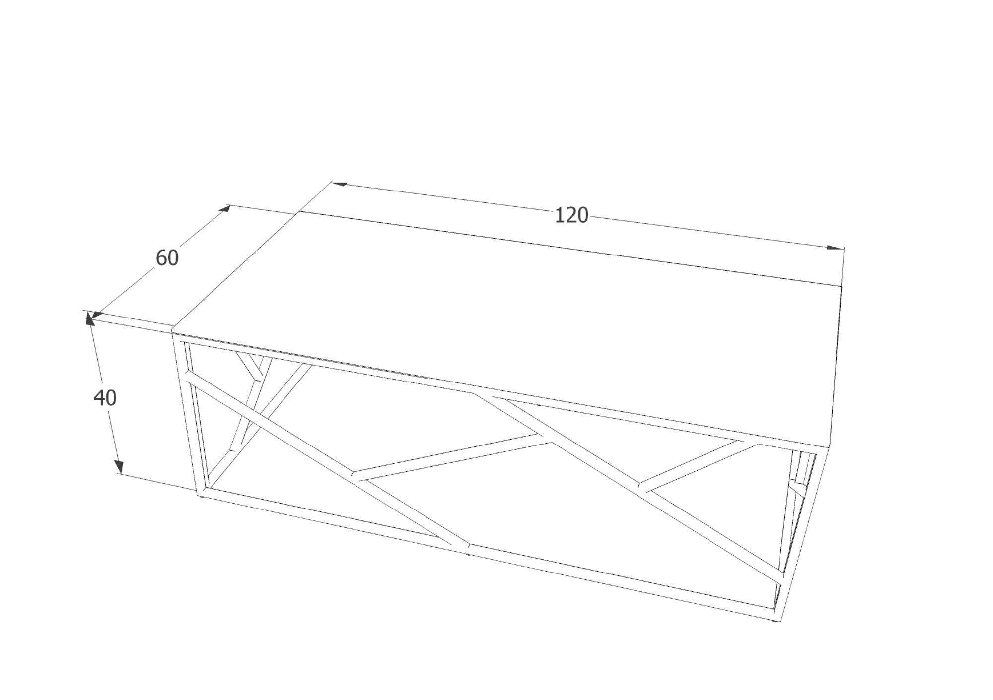 Couchtisch Estacio A Transparent (1)