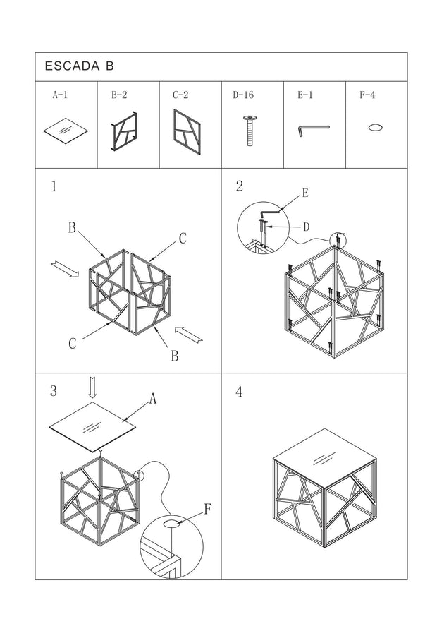 Couchtisch Estacio B Grau (3)