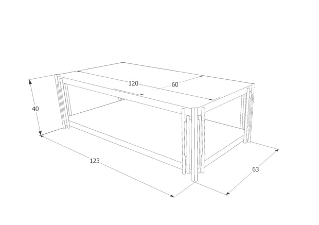 Couchtisch Franie A Grau (2)