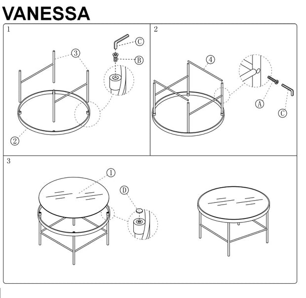Couchtisch Varda Schwarz (4)