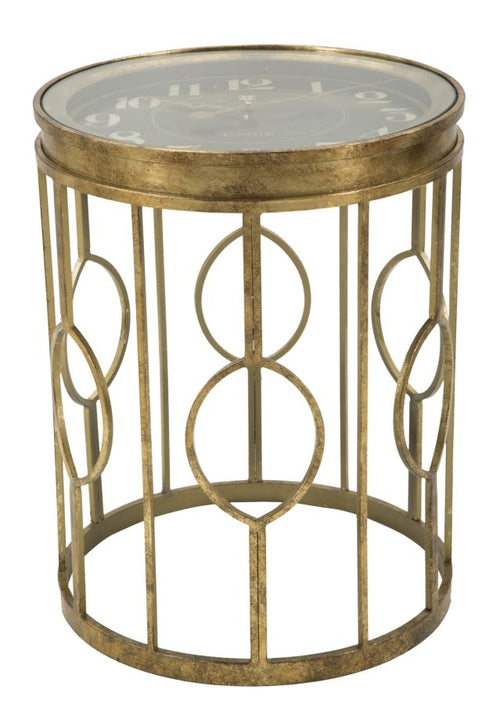 Couchtisch Orologio Glam Gold