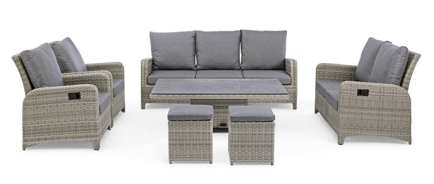 Garten-Couchtische Kentis Grau (6)