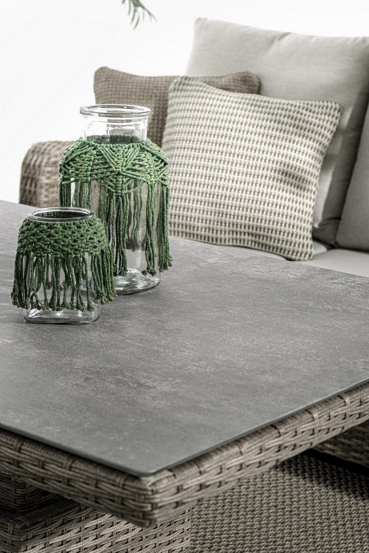 Garten-Couchtische Kentis Grau (3)