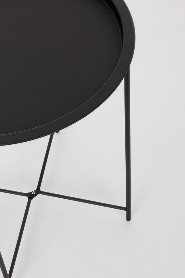 Garten-Couchtische Wissant W-Tray D46 Schwarz (2)