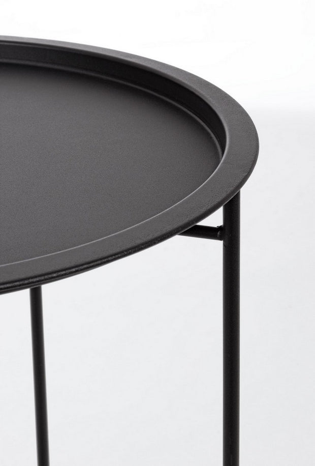 Garten-Couchtische Wissant W-Tray D46 Schwarz (1)