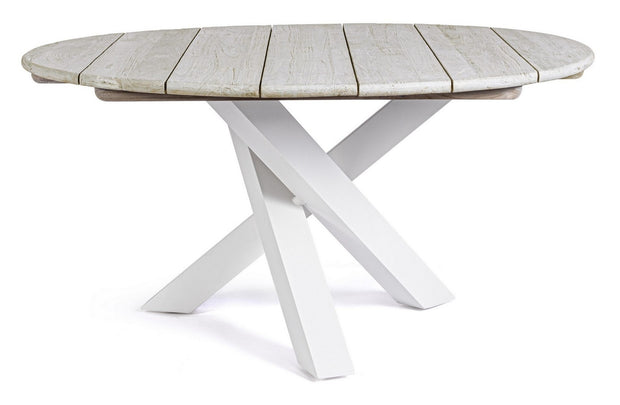 Gartentisch Donald Weiß