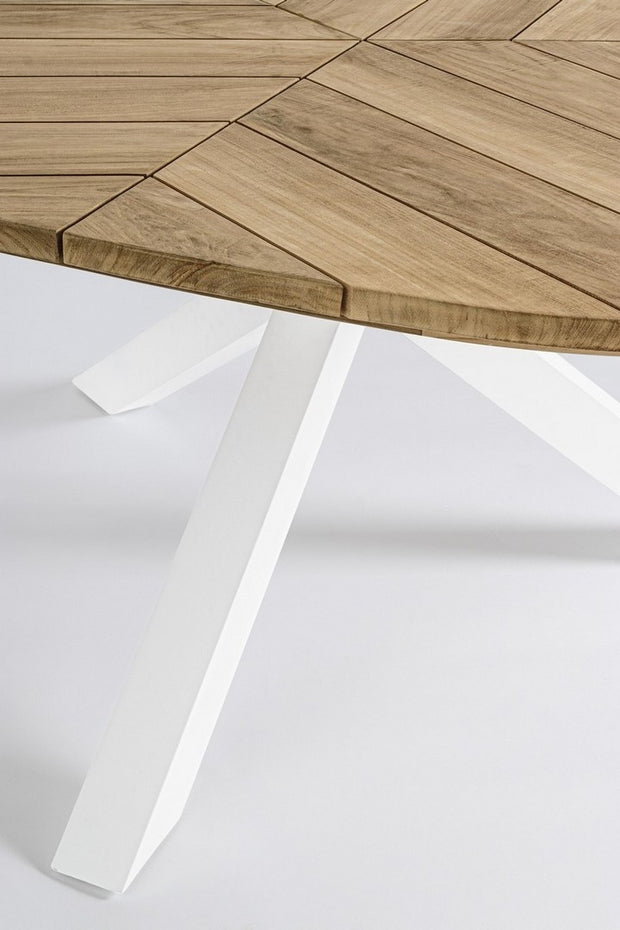 Gartentisch Palmdale Natürlich (7)