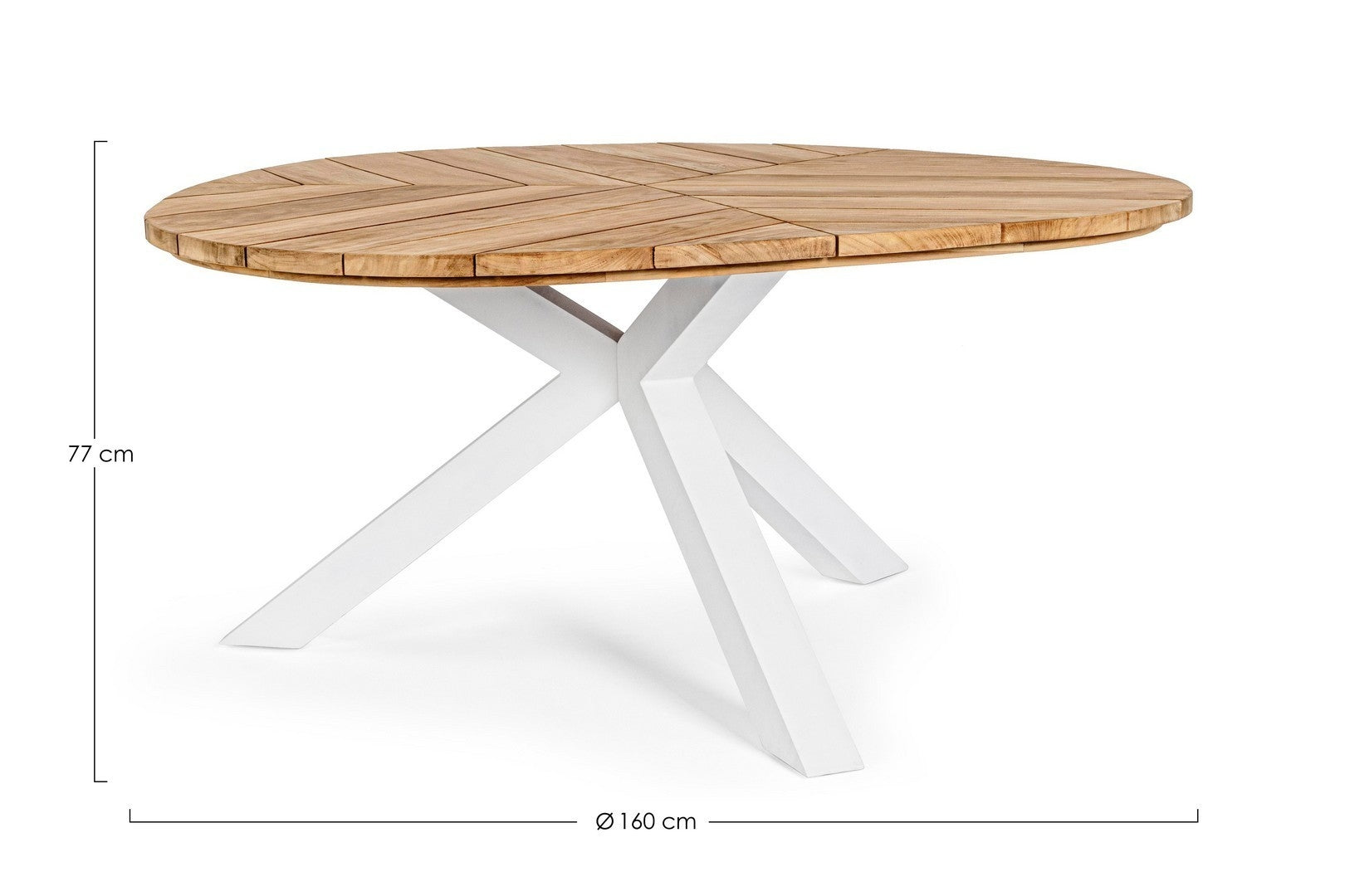 Gartentisch Palmdale Natürlich (8)