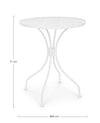 Gartentisch Jodie Weiß (3)