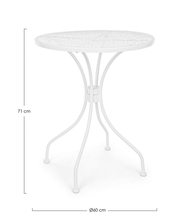 Gartentisch Jodie Weiß (3)