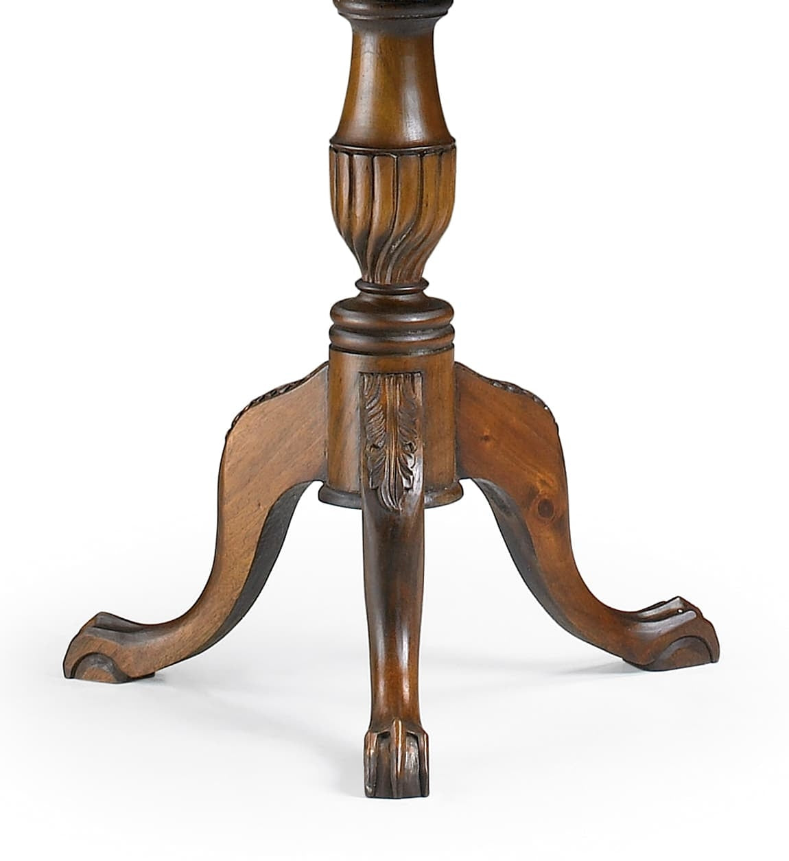 Esstisch Runder mit 2 schubladen Vintage Nussbaum (2)