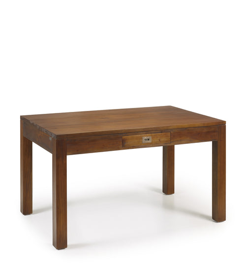 Esstisch mit 1 schublade Flamingo Nussbaum