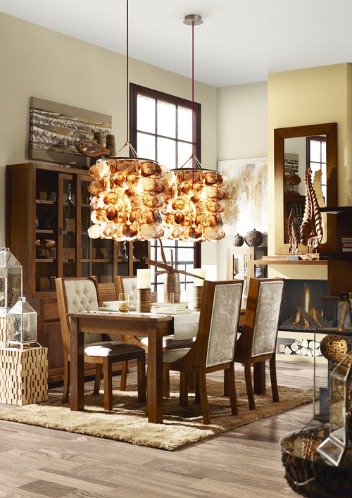 Esstisch mit 2 schubladen Star Nussbaum (1)