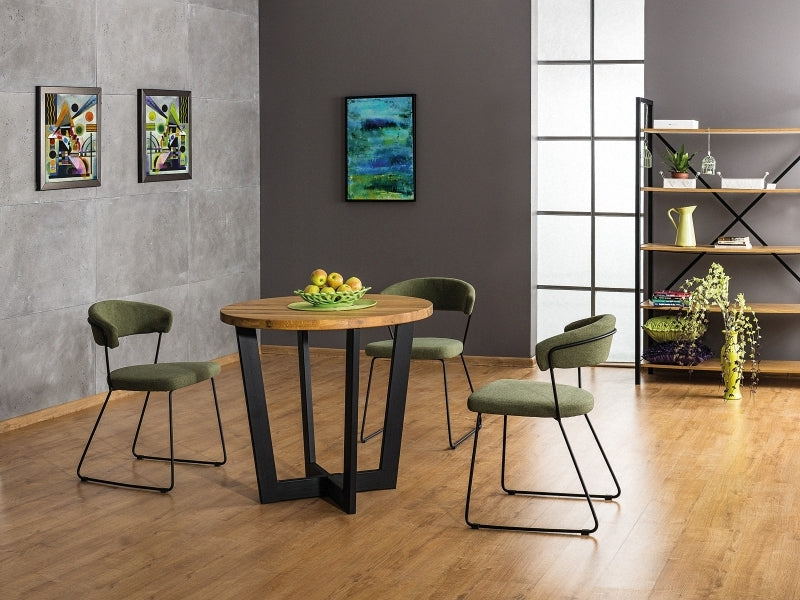 Esstisch Runder Connley Eiche (1)