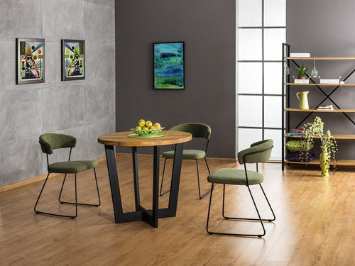 Esstisch Runder Connley Eiche (1)