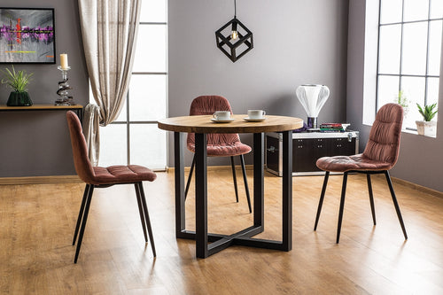 Esstisch Runder Rudolf Eiche (1)