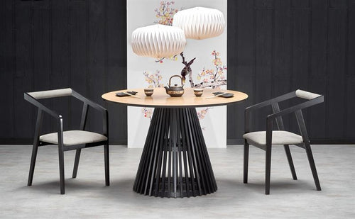 Esstisch Runder Maylin Natürlich (1)