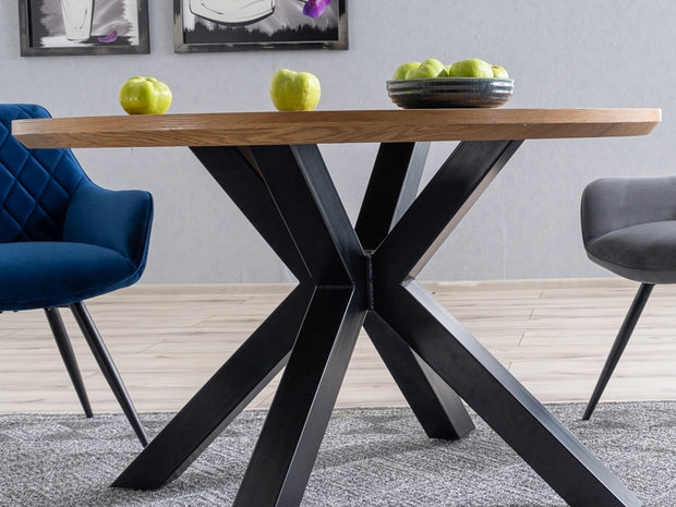 Esstisch Runder Risha Eiche (3)