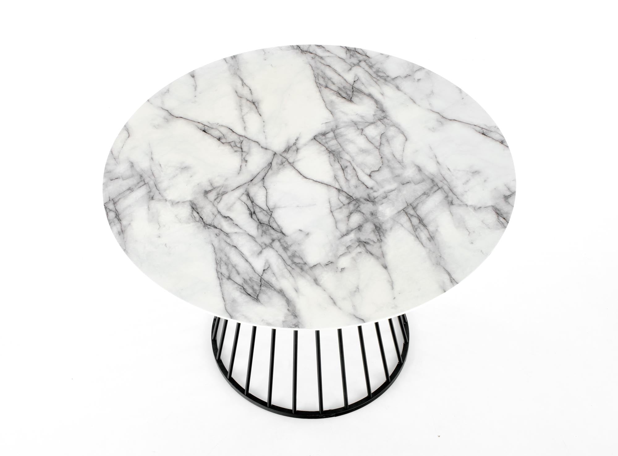 Esstisch Runder Broderick Weiß (7)