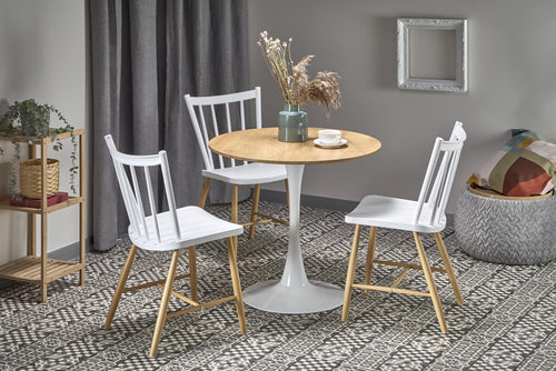 Esstisch Runder Stephan Eiche (1)