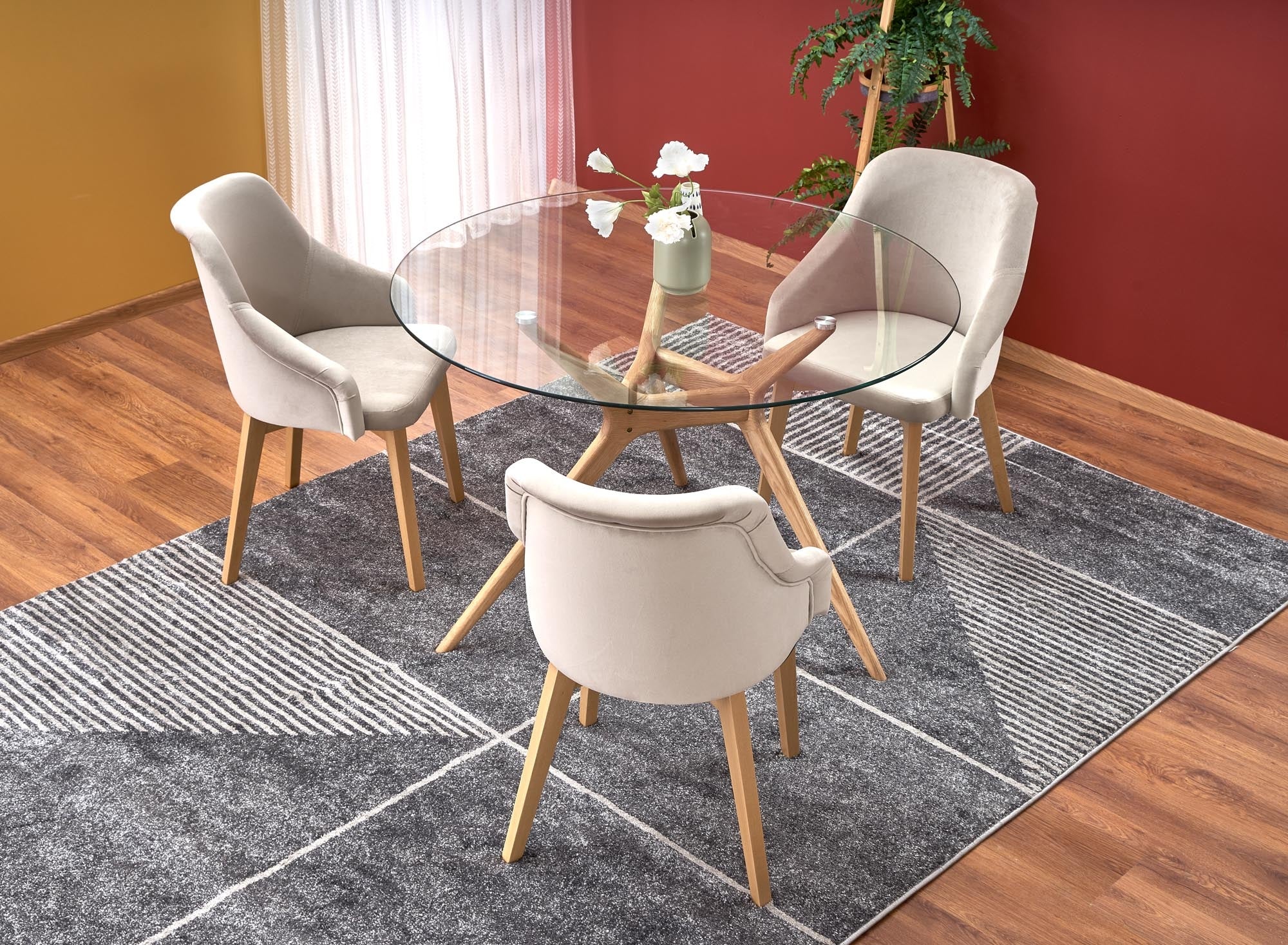 Esstisch Runder Ashlad Transparent (3)