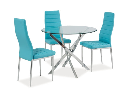 Esstisch Runder Aglaia Transparent (1)