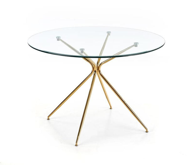 Esstisch Runder Rodney Transparent (8)