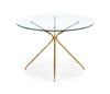 Esstisch Runder Rodney Transparent