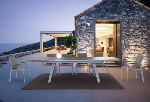 Ausziehbarer Gartentisch Elias Natürlich (1)