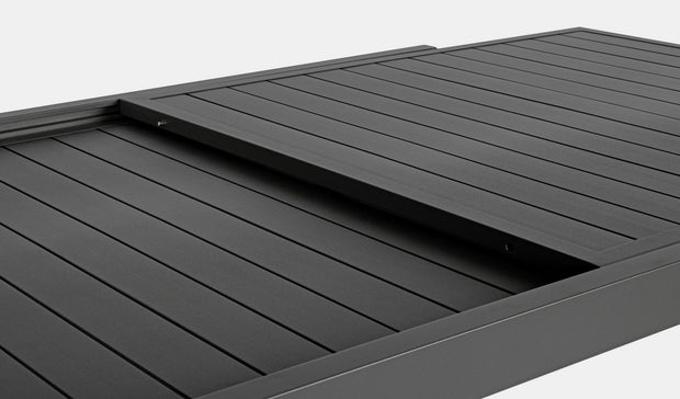 Ausziehbarer Gartentisch Hilde Anthrazit (7)