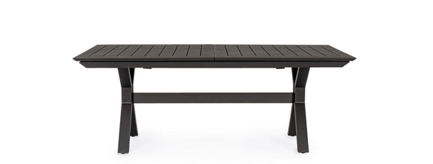 Ausziehbarer Gartentisch Konnor Large Anthrazit (6)