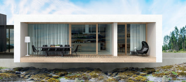 Ausziehbarer Gartentisch Konnor Large Anthrazit (2)