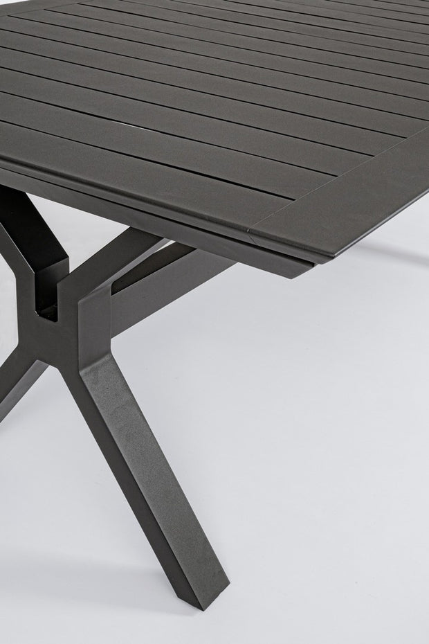 Ausziehbarer Gartentisch Konnor Large Anthrazit (8)