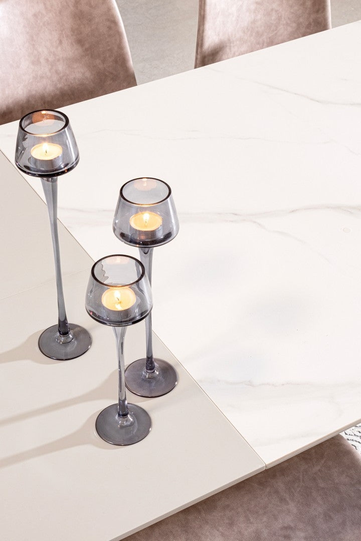 Esstisch Ausziehbarer Briva Large Grau (3)