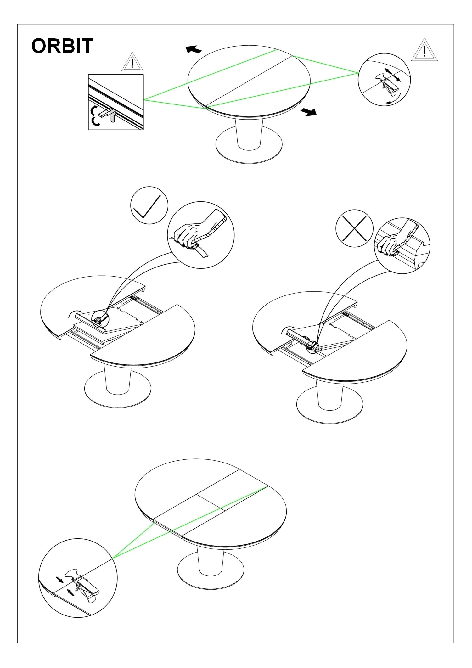 Esstisch Ausziehbarer Orelda Grau (9)