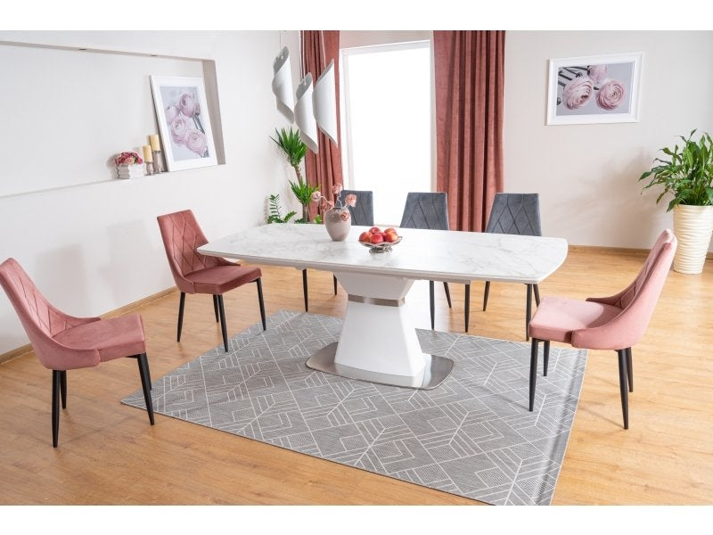 Esstisch Ausziehbarer Savier II Weiß (2)