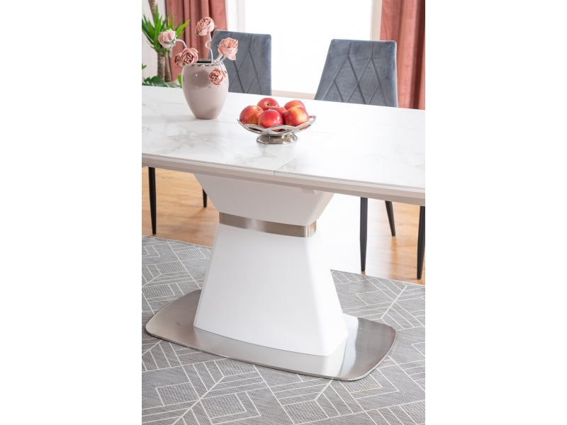 Esstisch Ausziehbarer Savier II Weiß (4)
